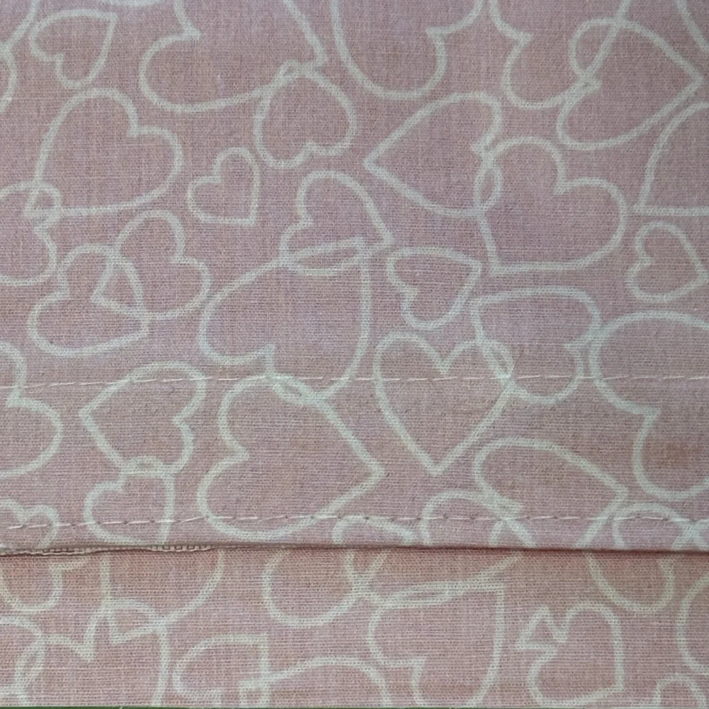 Kate Spade Queen Sheet Set Pink & White Cotton Percale‎ Sweet Valentine